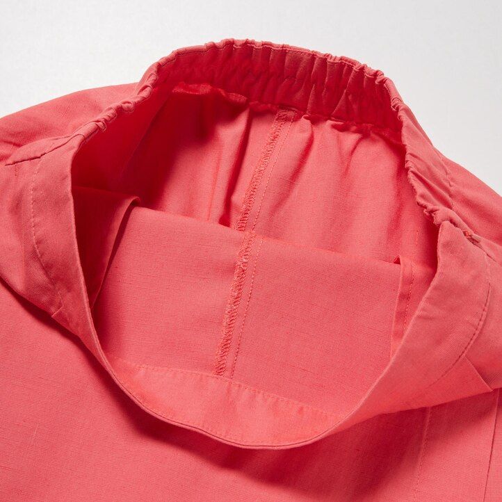 gonna-pantalone uniqlo in misto lino rosa da donna