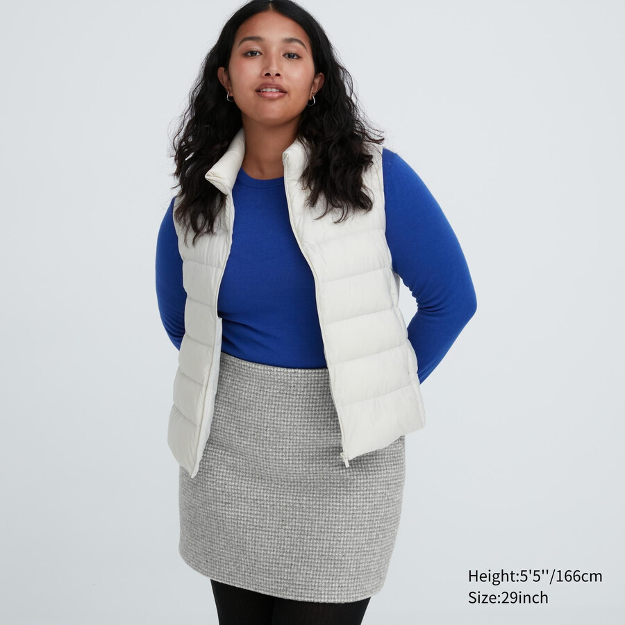 minigonne da donna in tweed grigio uniqlo