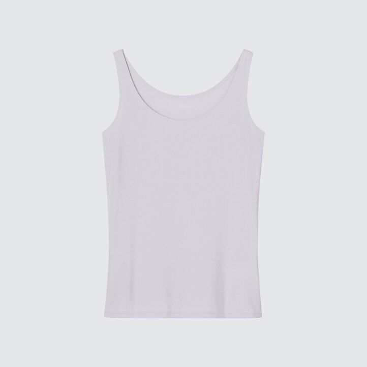 magliette bianche senza maniche da donna uniqlo airism