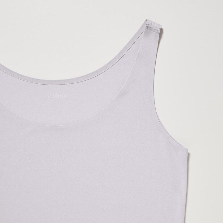 magliette bianche senza maniche da donna uniqlo airism