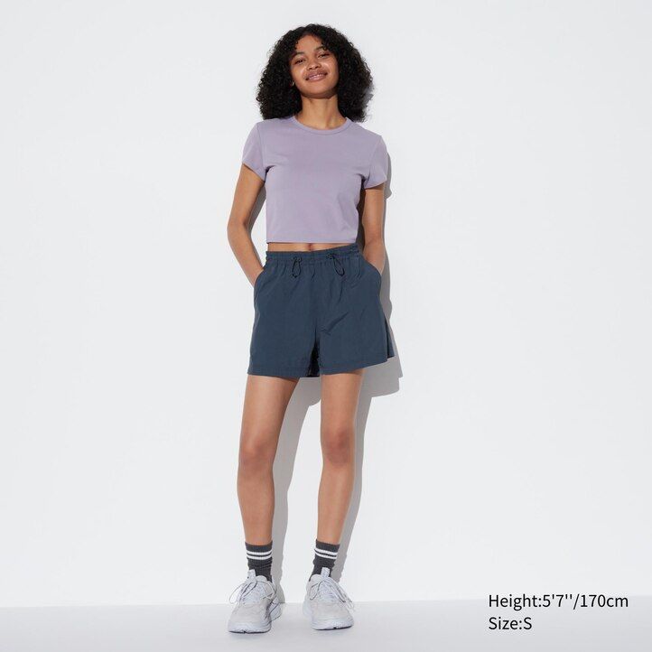 magliette corte ultra morbide uniqlo airism da donna bianche