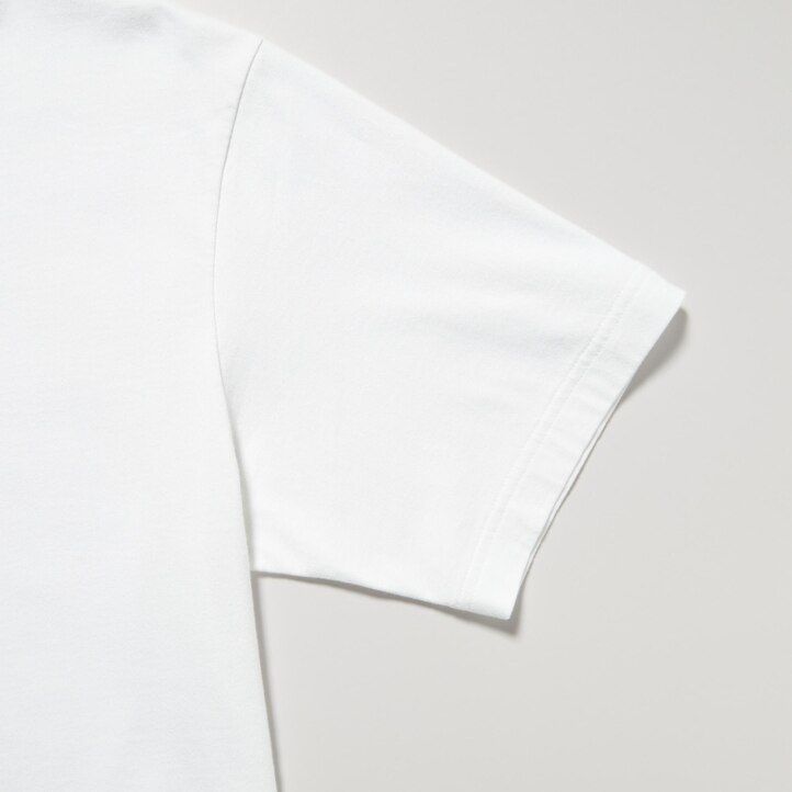 t-shirt da donna uniqlo peace for all graphic tadao ando bianche