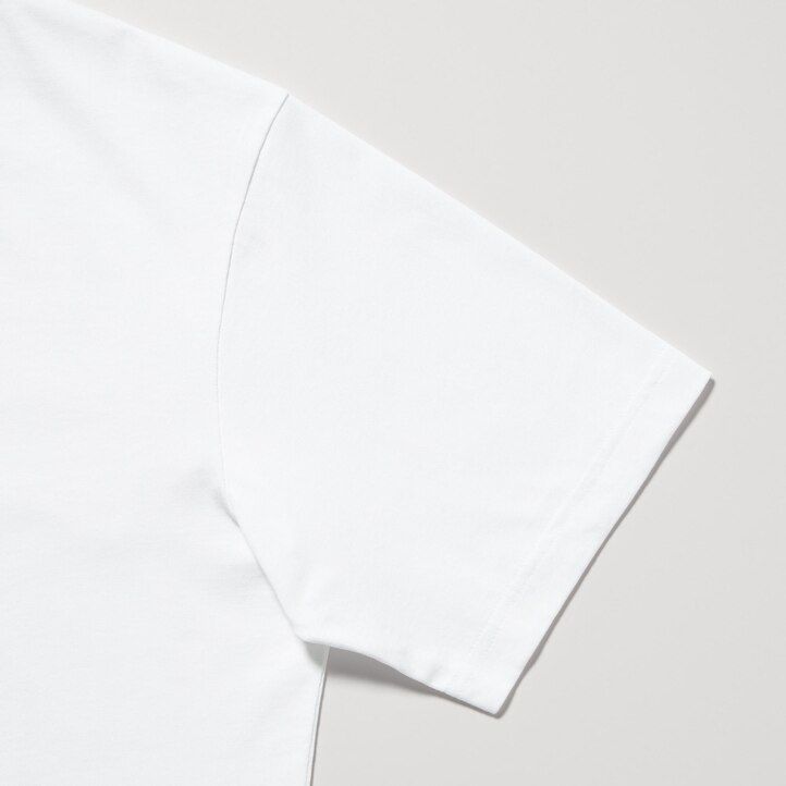 t-shirt bianca da donna uniqlo peace for all graphic haruki murakami