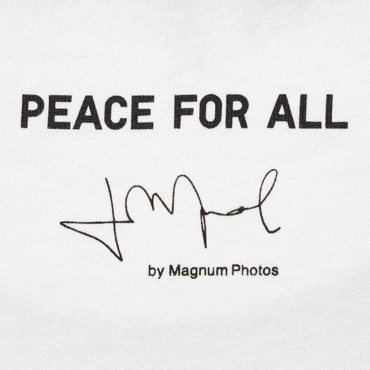 magliette da donna uniqlo peace for all graphic cristina de middel bianche