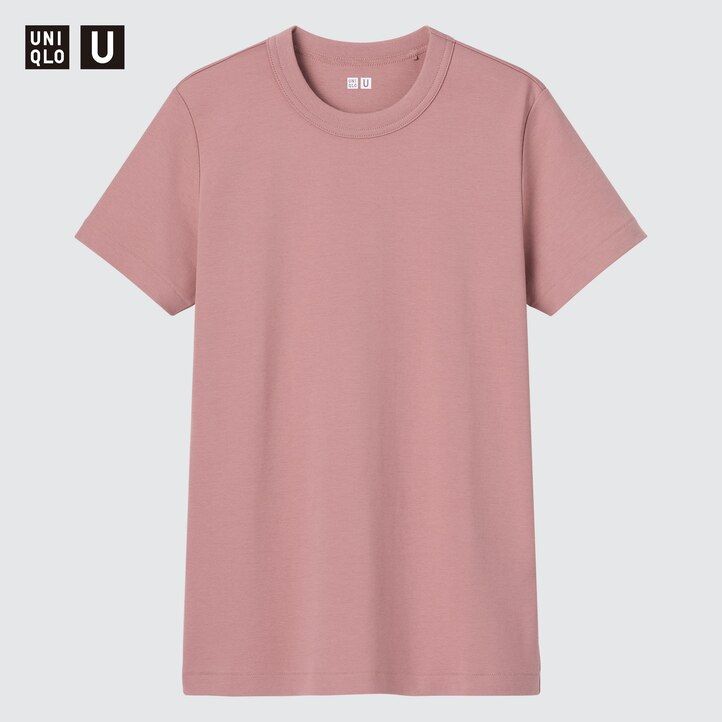 magliette a maniche lunghe con scollo rotondo uniqlo da donna bianche