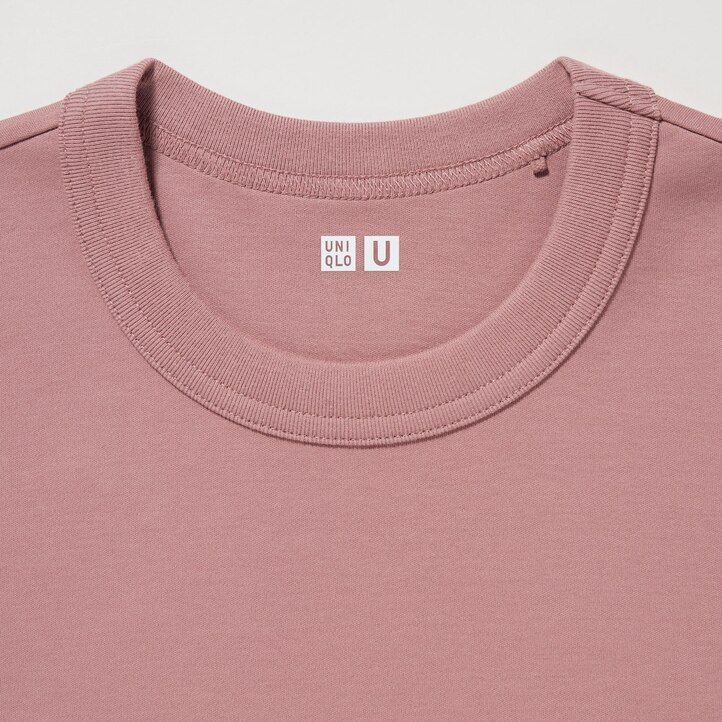 magliette a maniche lunghe con scollo rotondo uniqlo da donna bianche