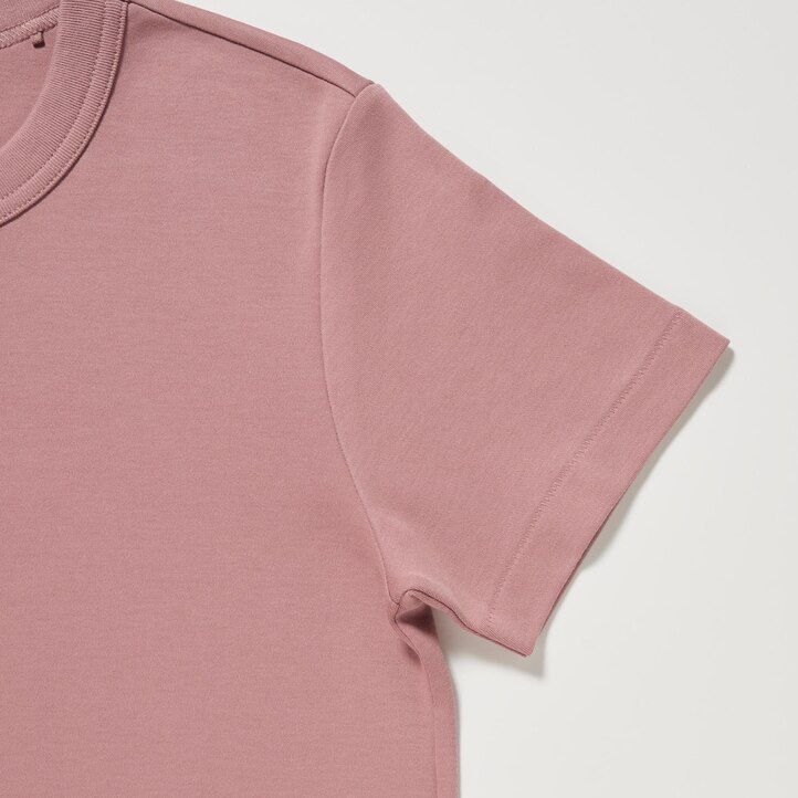 magliette a maniche lunghe con scollo rotondo uniqlo da donna bianche