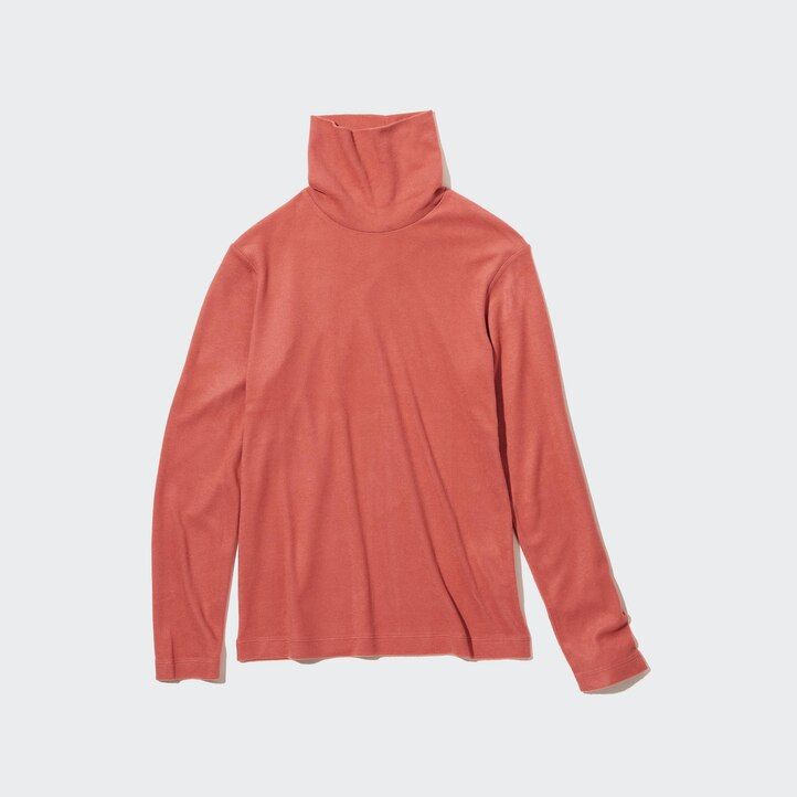 magliette termiche da donna con maniche in pile heattech uniqlo grigie