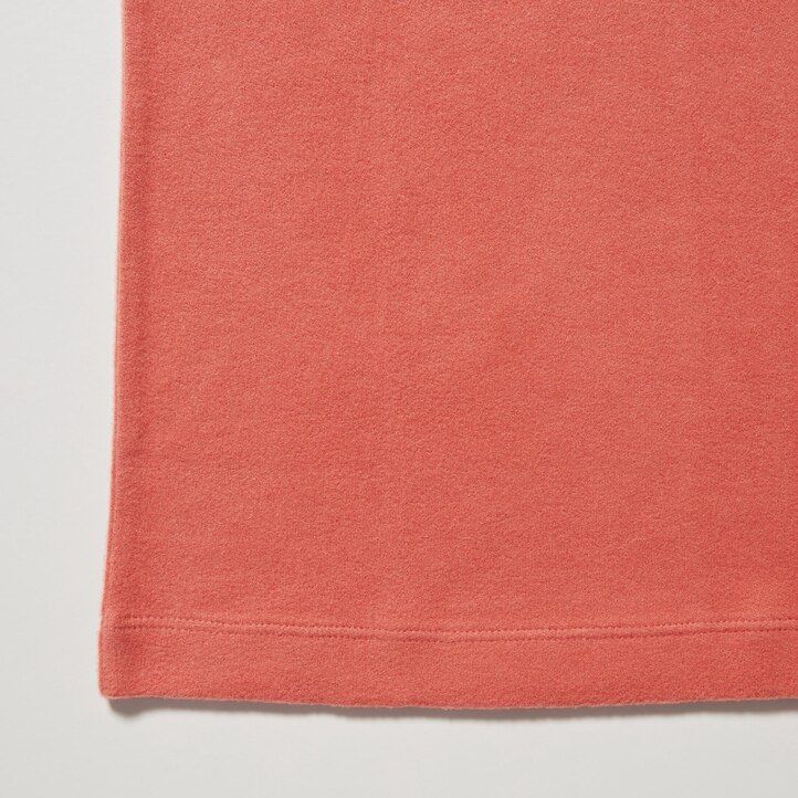 magliette termiche da donna con maniche in pile heattech uniqlo grigie
