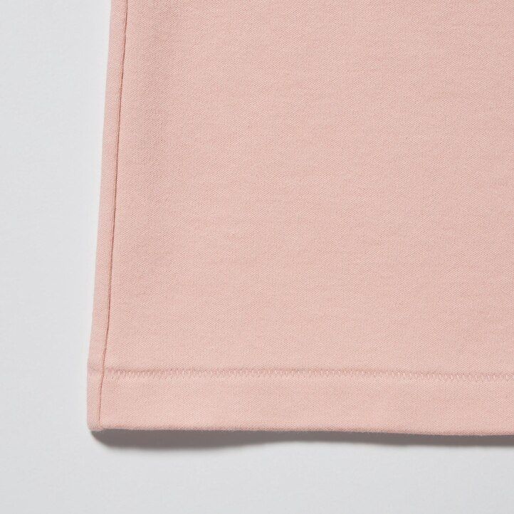 t-shirt da donna uniqlo smooth stretch cotton con scollo rotondo e maniche corte nere