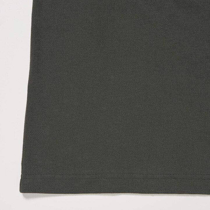 t-shirt da donna uniqlo peace for all graphic jean michel basquiat e christopher makos grigio scuro