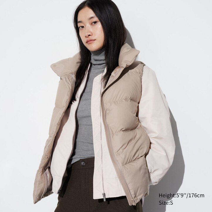 magliette termiche da donna uniqlo heattech extra warm senza cuciture a righe e a coste con maniche lunghe bianche