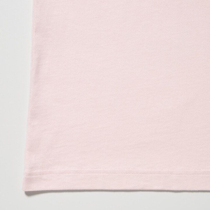 t-shirt da donna rosa uniqlo peace for all graphic haruka ayase
