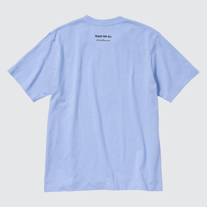 magliette da donna uniqlo peace for all graphic dick bruna blu
