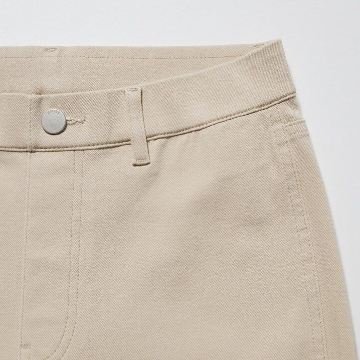 top uniqlo ultra stretch da donna bianco
