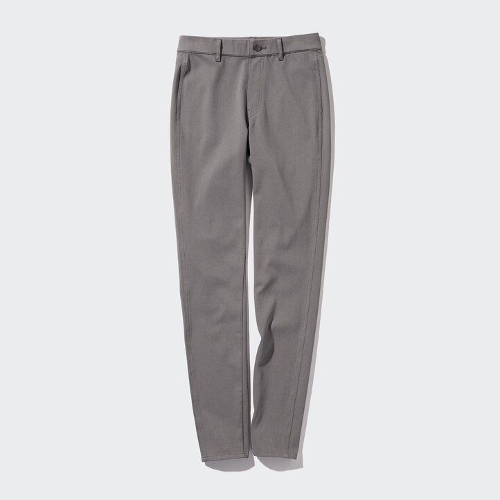 top uniqlo ultra stretch da donna bianco
