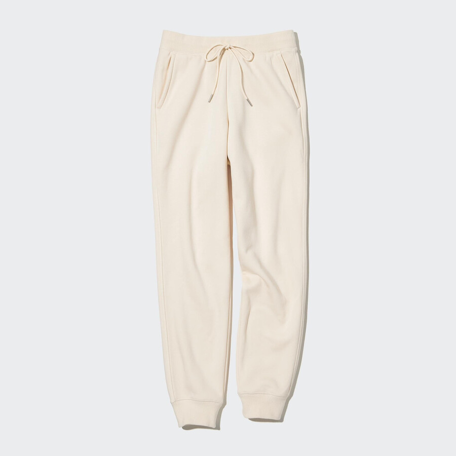 top da donna uniqlo heattech con fodera in pile bianco