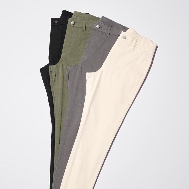 top uniqlo ultra stretch da donna bianchi
