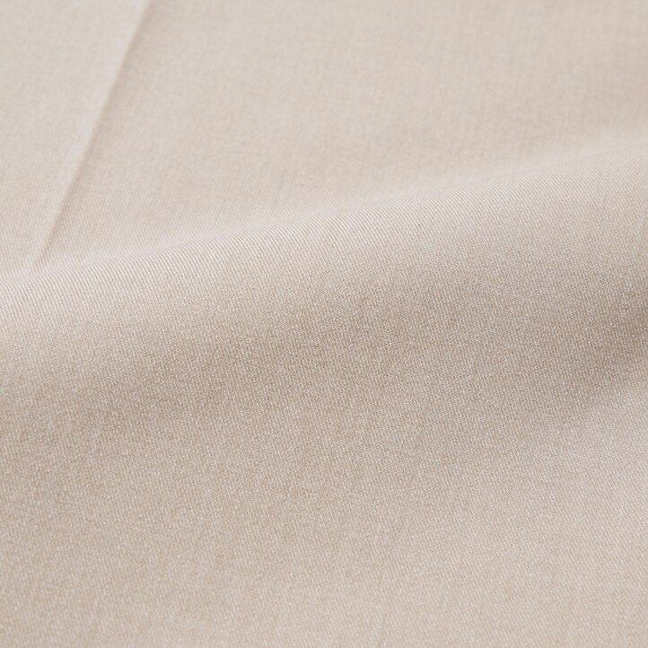 top a gamba larga plissettato uniqlo da donna colore oliva