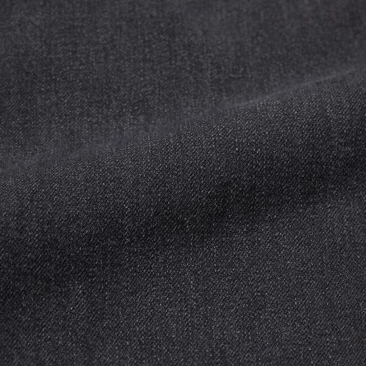 top da donna in denim ultra elasticizzato uniqlo grigio scuro