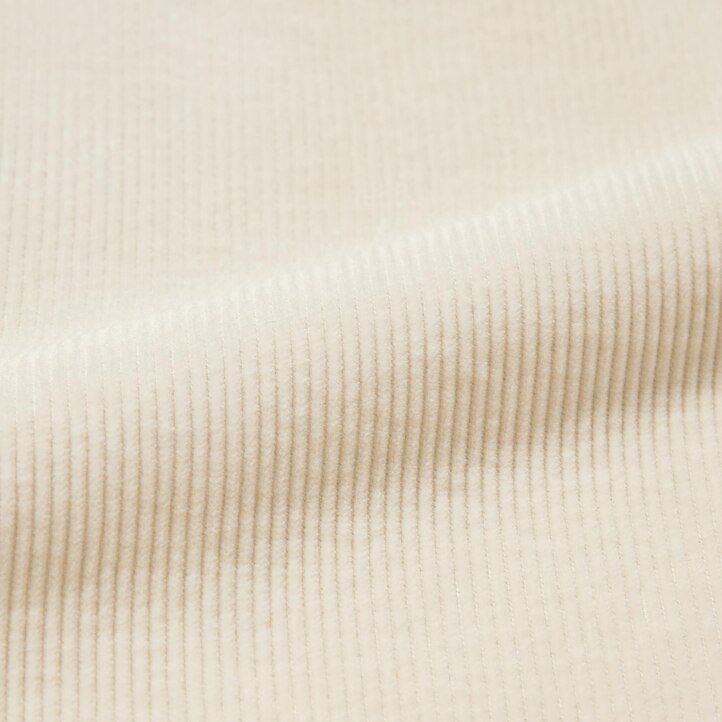 top da donna uniqlo in velluto a coste marrone vestibilità rilassata lunghezza alla caviglia