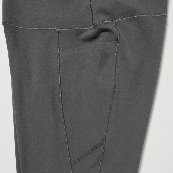 top da donna uniqlo airism con protezione uv e tasche colore grigio