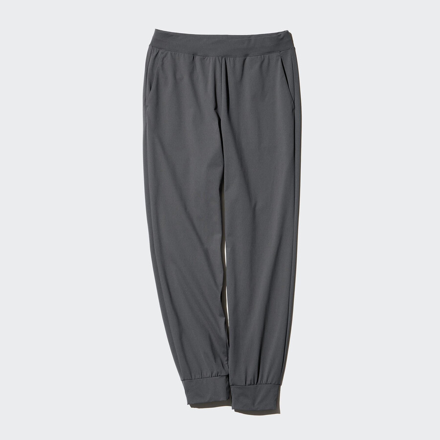 top da donna uniqlo ultra stretch airism grigio