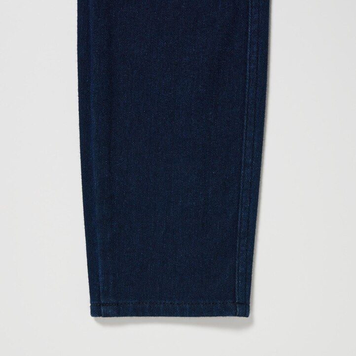top da donna uniqlo ultra stretch a vita alta e cropped blu