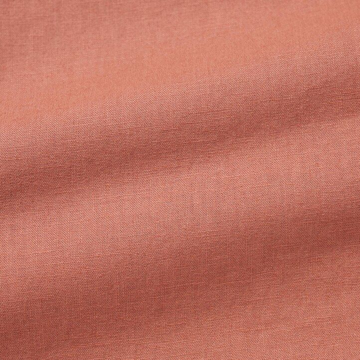 top affusolati in lino e cotone uniqlo da donna colore marrone