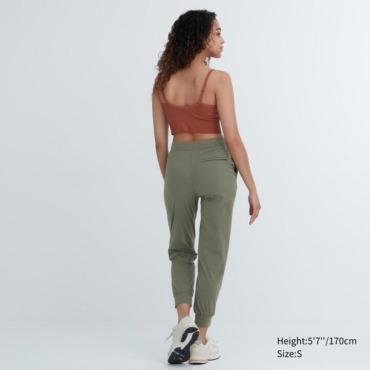 top da donna uniqlo ultra stretch airism verde